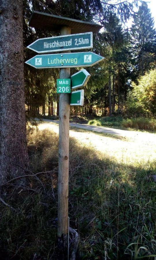Monteurwohnung Aroba Fehrenbach Bagian luar foto